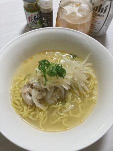 手作り塩ラーメン