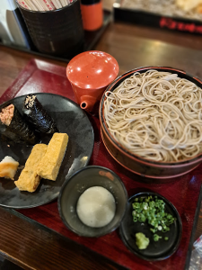 吹上庵のそば