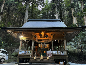 上色見熊野座神社境内