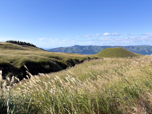 かわいい火山の米塚