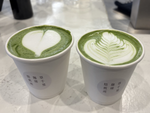 草千里珈琲焙煎所さんの抹茶ラテ